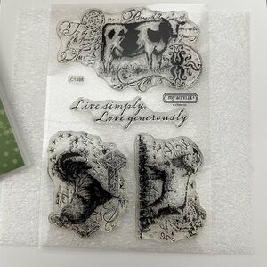 Close to my Heart - C1498 - Country Life - My Acrylix Stamp Set